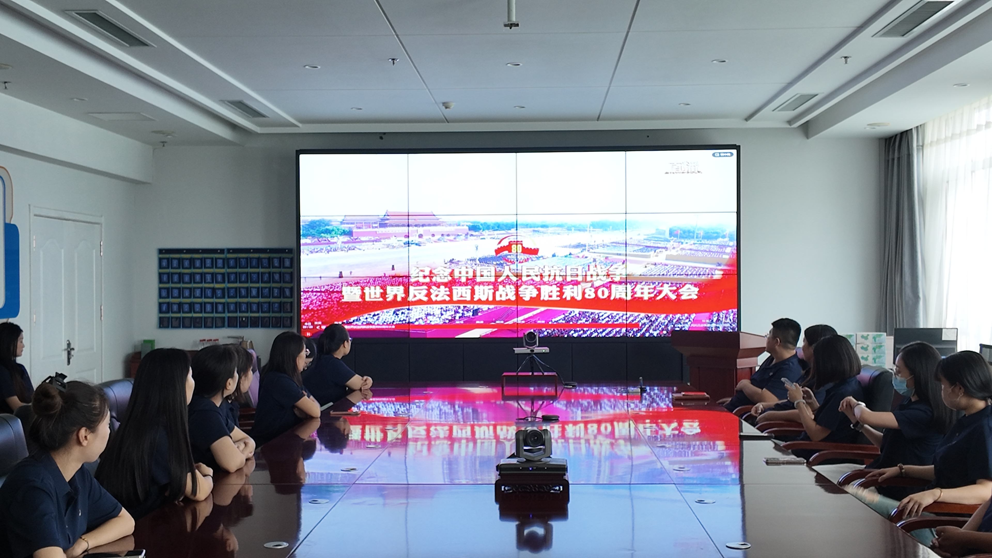 铭记历史 传承精神丨碧桂园满国集团党委组织观看九三阅兵仪式